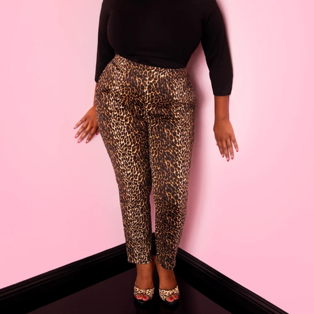 Vixen by Micheline Pitt Cigarette Pants